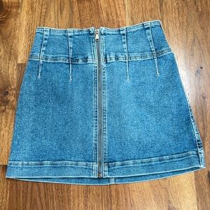 jean skirt